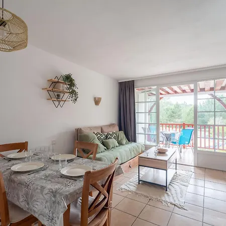 Avec Balcon Et Piscine - Golf De - 4 Pers - Fr-1-319-616 Апартаменты Бискаррос