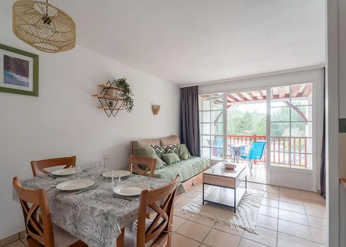 Avec Balcon Et Piscine - Golf De - 4 Pers - Fr-1-319-616 Appartement Biscarrosse