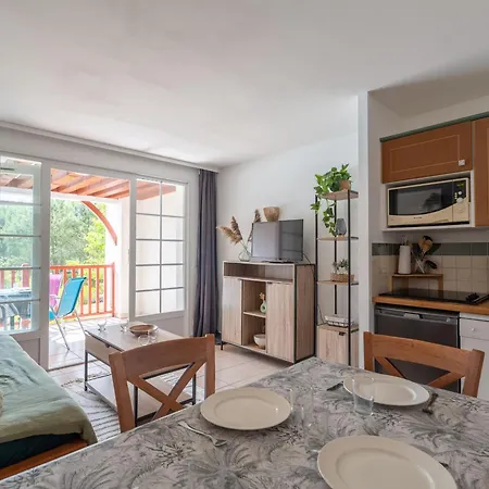 Avec Balcon Et Piscine - Golf De - 4 Pers - Fr-1-319-616 דירה